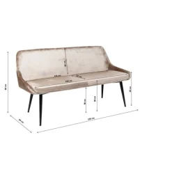 Banquette East Side 154cm