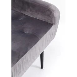 Banquette Lofty gris-noir