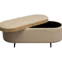 Banquette Venezia Storage crème 100cm