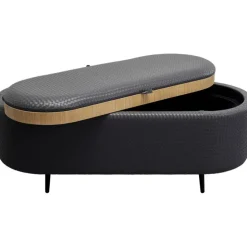 Banquette Venezia Storage anthracite 100cm