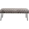 Banquette Weave gris 128cm