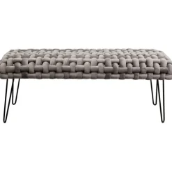 Banquette Weave gris 128cm