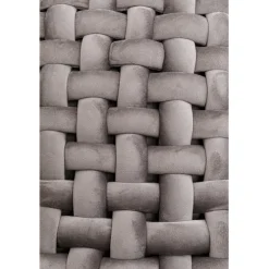 Banquette Weave gris 128cm
