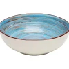 Bol Swirl bleu Ø22cm