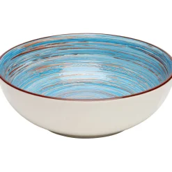 Bol Swirl bleu Ø22cm