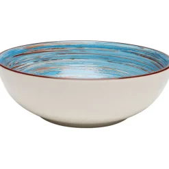 Bol Swirl bleu Ø22cm