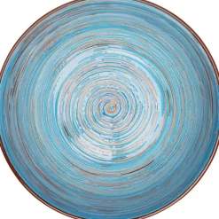 Bol Swirl bleu Ø22cm