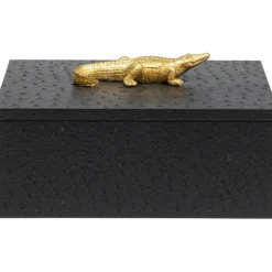 Boîte Crocodile noir (2/Set)