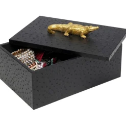 Boîte Crocodile noir (2/Set)