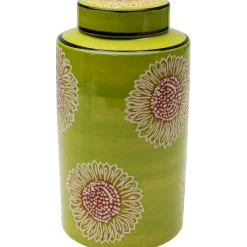 Boîte déco Bloom vert 27cm