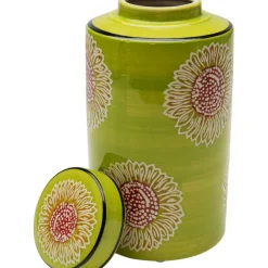 Boîte déco Bloom vert 27cm