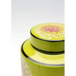 Boîte déco Bloom vert 27cm