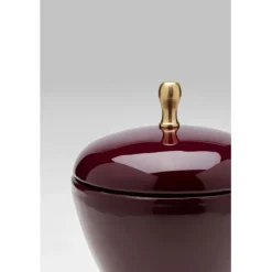 Boîte décorative Salome rouge 24cm