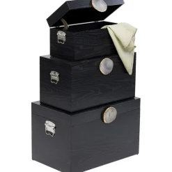 Boîte Nifty noir (3/Set)