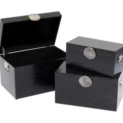 Boîte Nifty noir (3/Set)