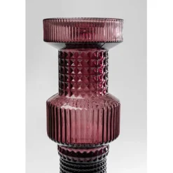 Bougeoir Marvelous Duo fuchsia gris 49cm