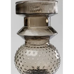 Bougeoir Marvelous Duo marron gris 49cm