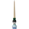 Bougeoir Monsieur Mustache 16cm