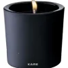 Bougie parfumée Sandalwood noir 10cm