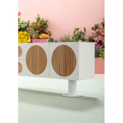 Buffet Atomic blanc 183x76cm