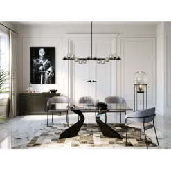 Buffet Luxury Push gris