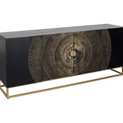 Buffet Madeira foncé 177x75cm