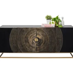 Buffet Madeira foncé 177x75cm