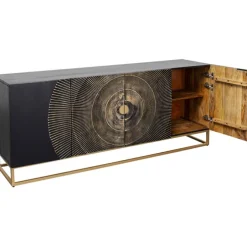 Buffet Madeira foncé 177x75cm
