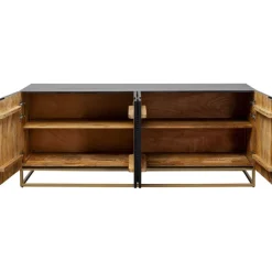 Buffet Madeira foncé 177x75cm