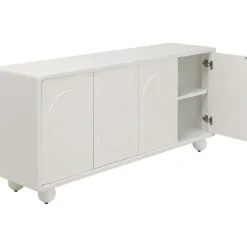 Buffet Paco blanc 160x75cm