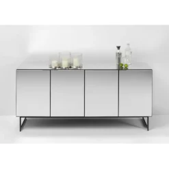 Buffet Soran noir 160x45cm