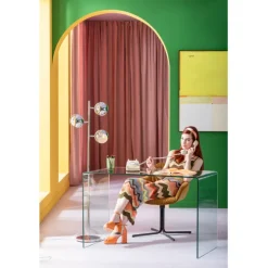 Bureau Clear Club 125x60cm