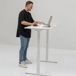 Bureau Office blanc blanc 160x80