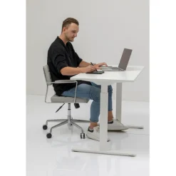 Bureau Office blanc blanc 160x80