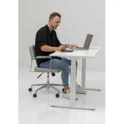 Bureau Office blanc blanc 160x80