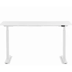 Bureau Office blanc blanc 140x70