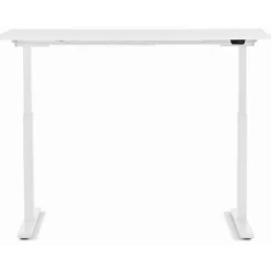 Bureau Office blanc blanc 140x70