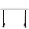 Bureau Office noir blanc 140x70