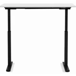 Bureau Office noir blanc 140x70