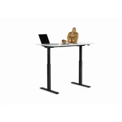 Bureau Office noir blanc 140x70