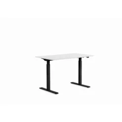 Bureau Office noir blanc 140x70