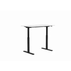 Bureau Office noir blanc 140x70