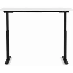 Bureau Office noir blanc 160x80