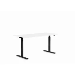 Bureau Office noir blanc 160x80