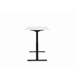 Bureau Office noir blanc 160x80
