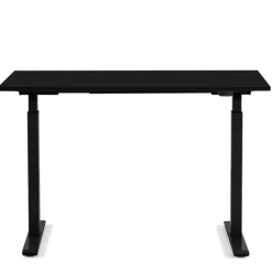 Bureau Office noir noir 120x70