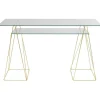 Bureau Polar laiton-verre trempé 8mm