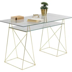 Bureau Polar laiton-verre trempé 8mm