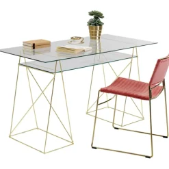 Bureau Polar laiton-verre trempé 8mm