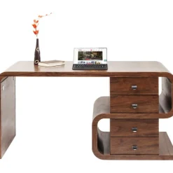 Bureau Soft Snake noyer 150x70cm